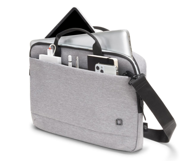 DICOTA Torba Eco Slim Case Motion do notebooka 12-13.3 cali szara D31870-RPET - 730333 - zdjęcie 3